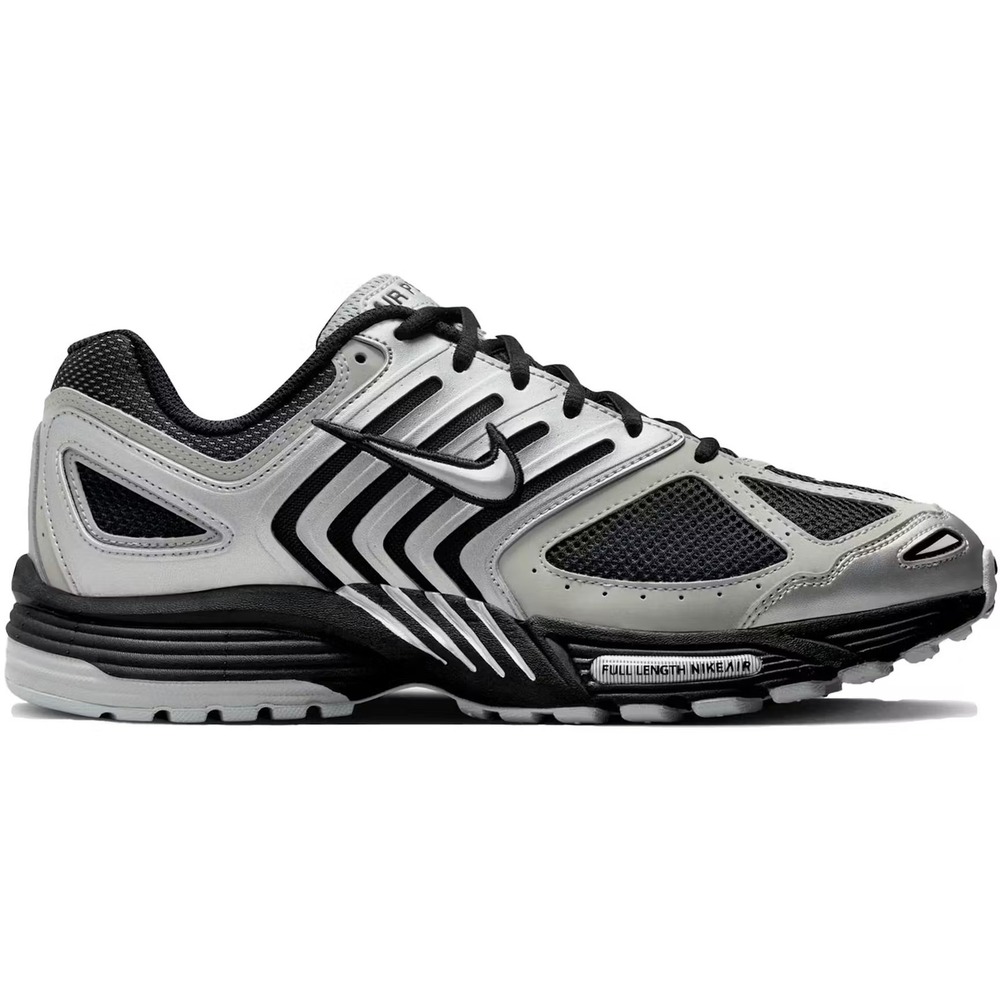 Nike Air‎ Pegasus 2k5 Shoes Mens 13 Silver Black Metallic Retro HQ5403-001